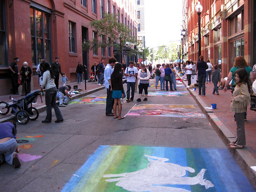 Providence Street Painting Festival 2009