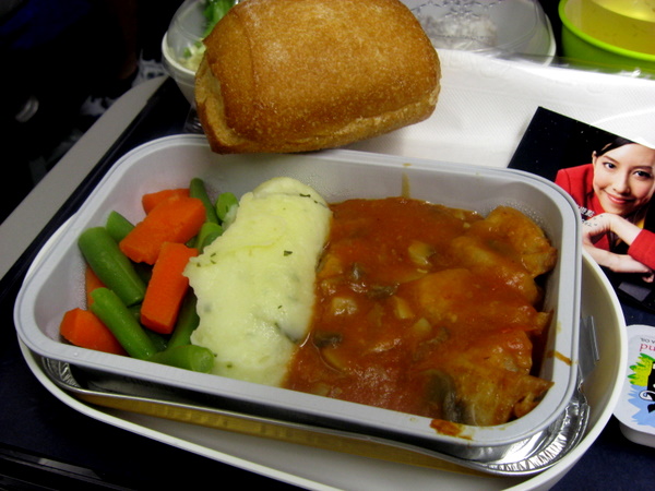 Cathay Pacific food