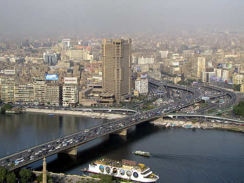 View of Cairo from Cairo Tower / Gezira Tower - Cairo, Egypt