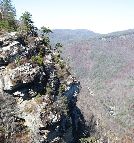 Linville Gorge, looking north