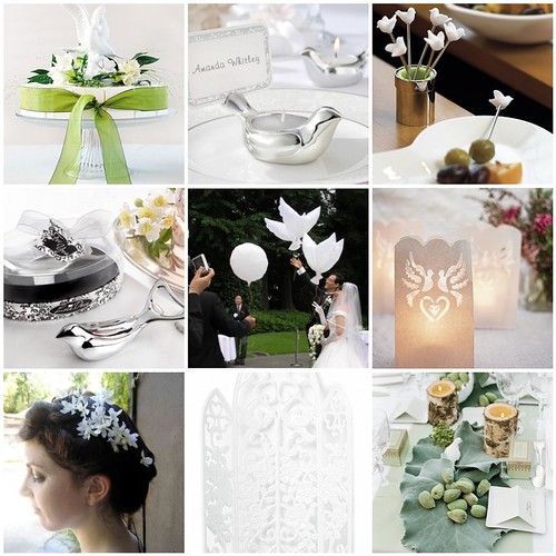 dove wedding theme