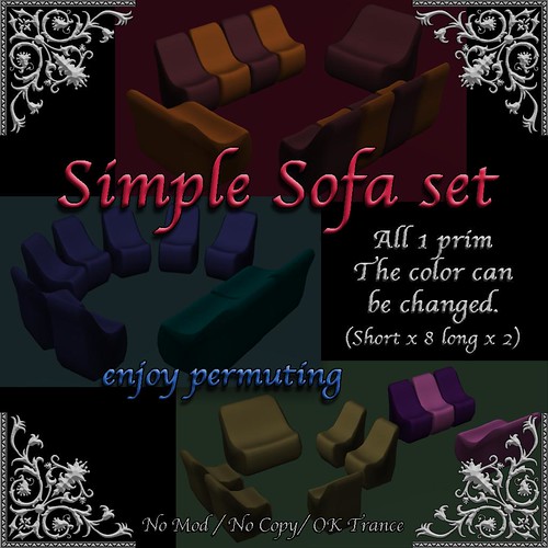 Simple Sofa set