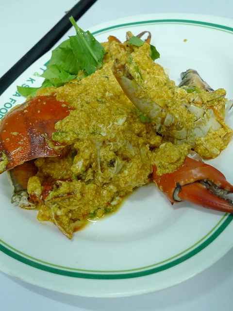 Food And Drink.: STIR-FRIED CRAB MEAT WITH CURRY POWDER
