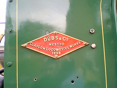 Name Plate Abt locomotive