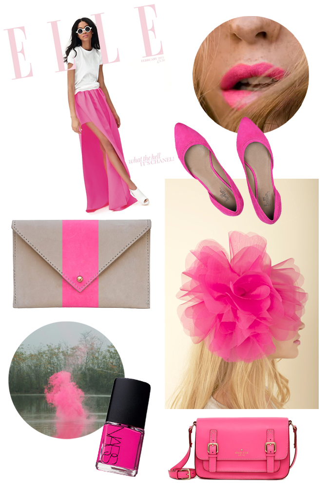 hot pinks: fashion trends