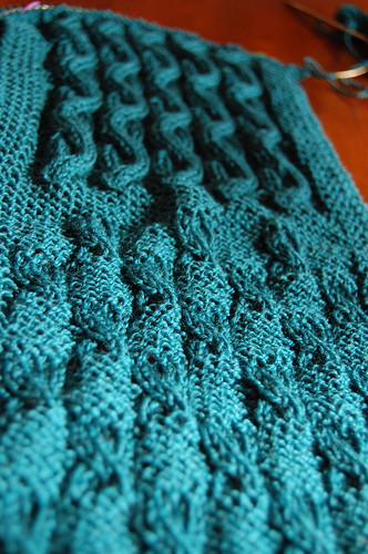 Cable Sampler Scarf