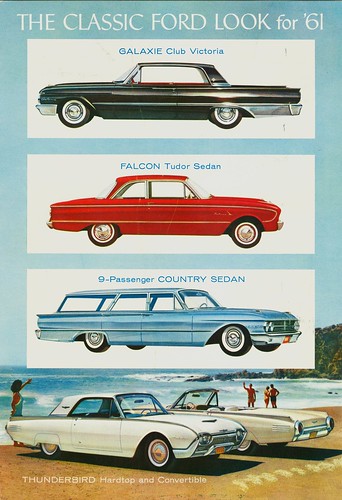 1961 Ford Classic Look Postcard