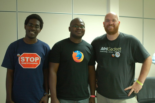 A picture with the Mozilla guys