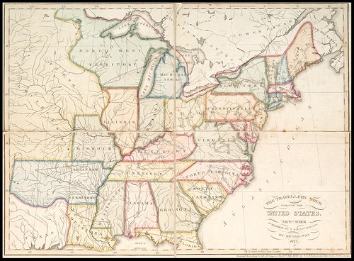 The Travellers Tour through the United States 1822