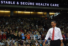 Obama at Healthcare rally at UMD