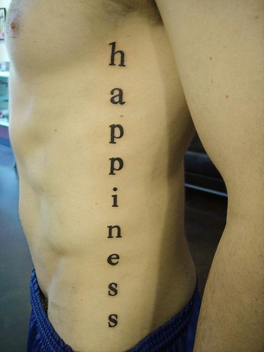 happiness tattoo by Tattoo Culture