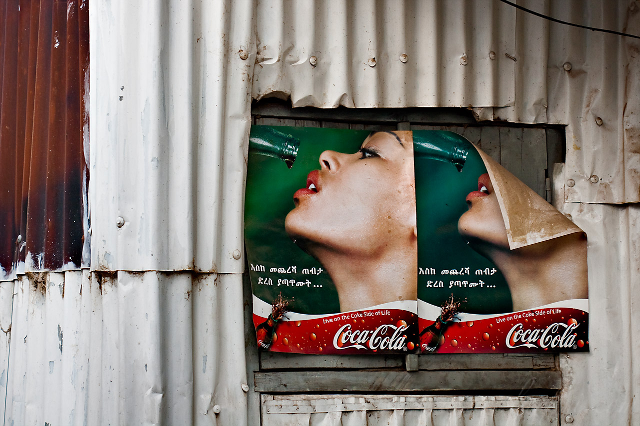 Coke Ads, Harar, Ethiopia, 2009