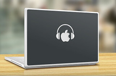 Headphones MacStyle | MacBook, MacBook Pro, Powerbook and iBook Skins