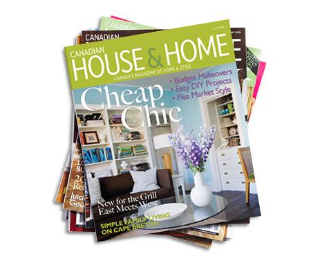 Canadian House & Home June 2009 cover