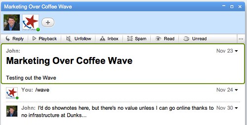 Critical flaw in Google Wave