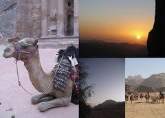 Photo Collage: Petra, Wadi Rum & Mt Sinai