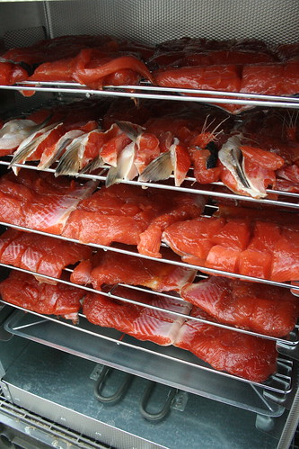 salmon ready to smoke