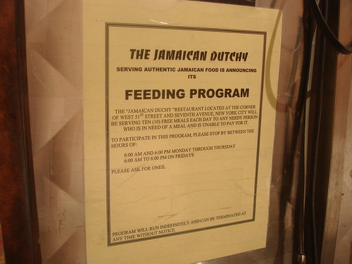 Jamaican Dutchy Feeding Program