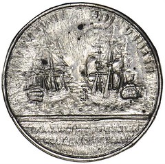 1772 Resolution and Adventure medal cliche rev