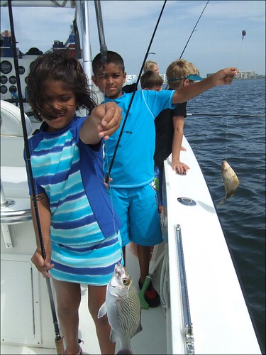 Trusha and Rujul with some nice fish!