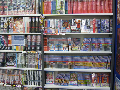 Tons of manga