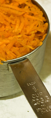 Measured carrots