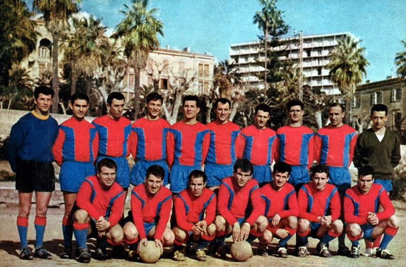 gazélec ajaccio 1961-62