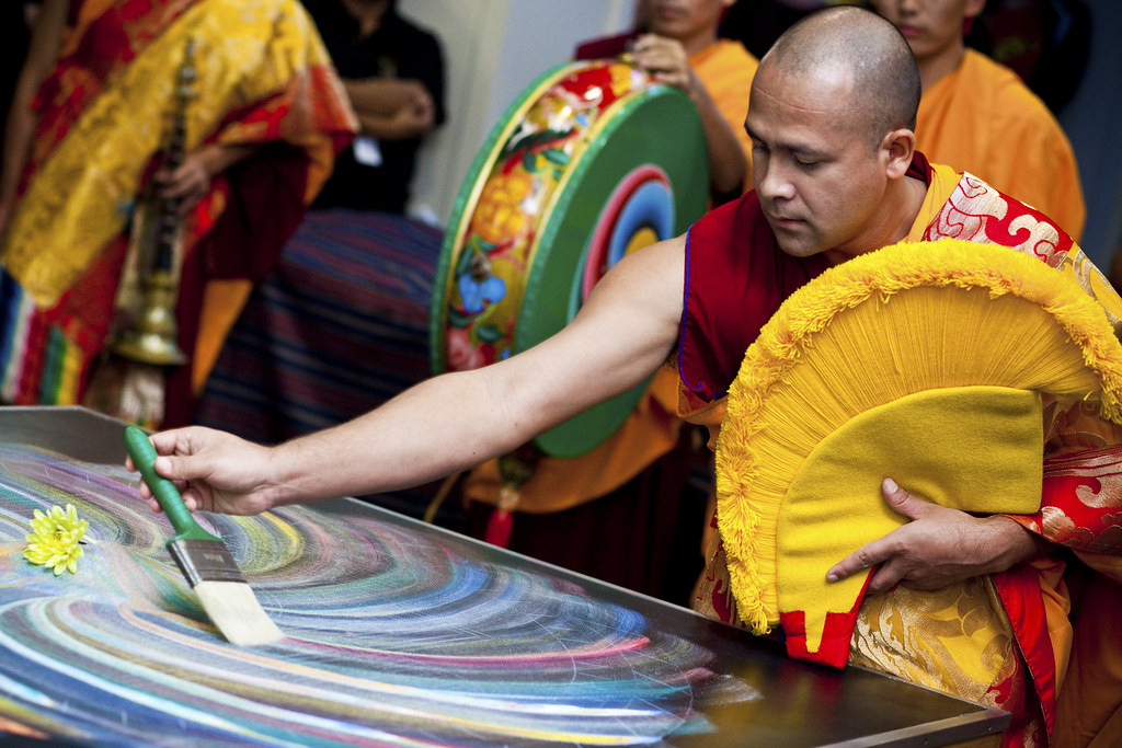 Tibetan Monks visit MU