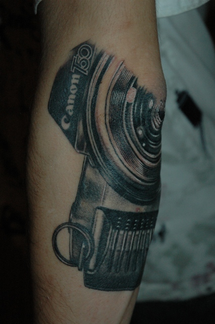 camera tattoo. getting a camera tattoo?