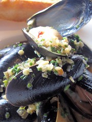 canoe restaurant - blue hill bay mussels by foodiebuddha