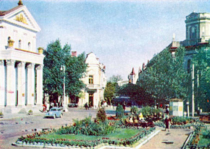 Житомир. ПЛощадь Советов. 1963 год