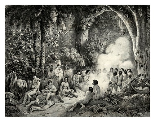 015- Danza de los Purys-Adam Victor- Viagem pitoresca através do Brasil 1835
