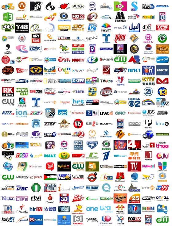 Logos de canales de televisión