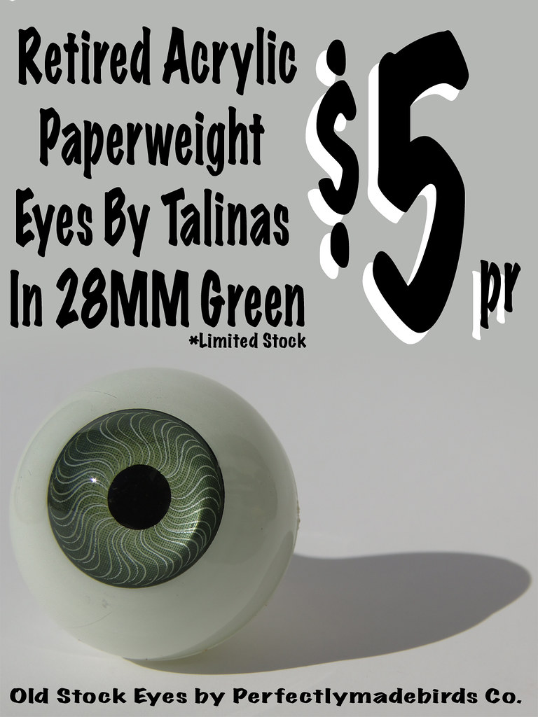 Paper Weight Eyes
