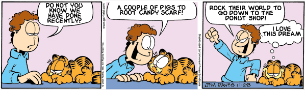 Garfield: Lost in Translation, November 28, 2009