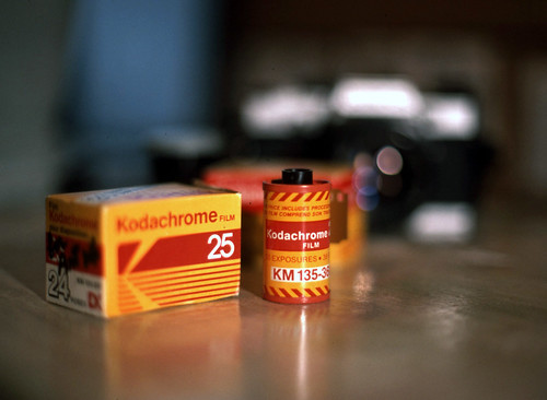 Kodak Kodachrome 25 - Pre-Paid Red Cannister