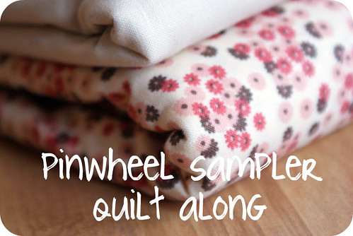 pinwheel sampler quilt along.