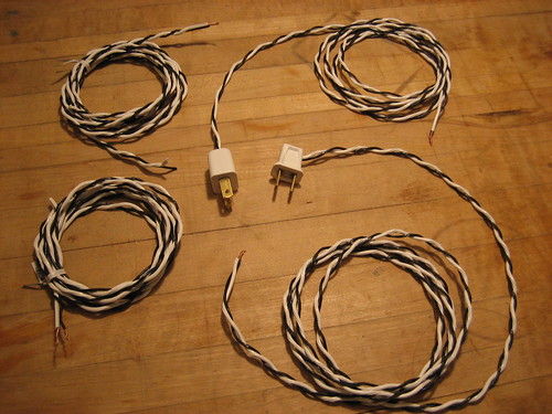Zebra lamp cords