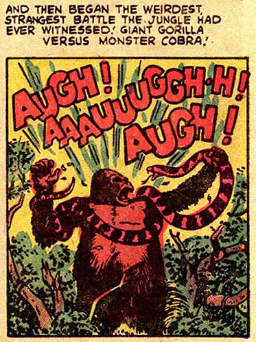 Gorilla Comic Panel
