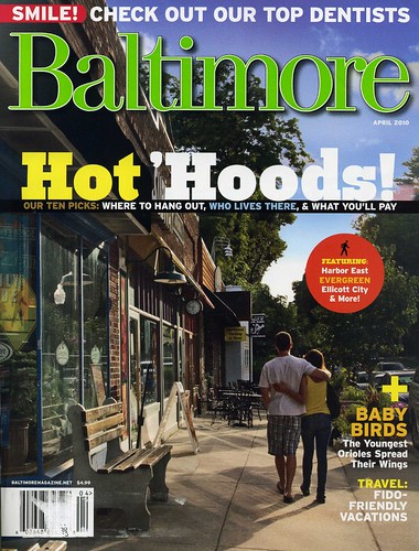 Baltimore Magazine April 2010