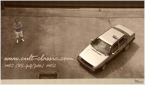 vw jetta mk2. Retro Picture with US VW Jetta