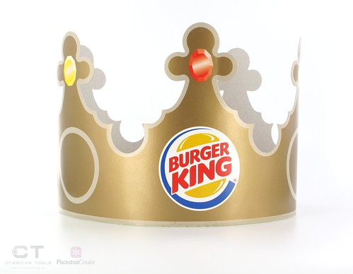 CreativeTools.se - PackshotCreator - CreativeTools.se - PackshotCreator - Burger King crown