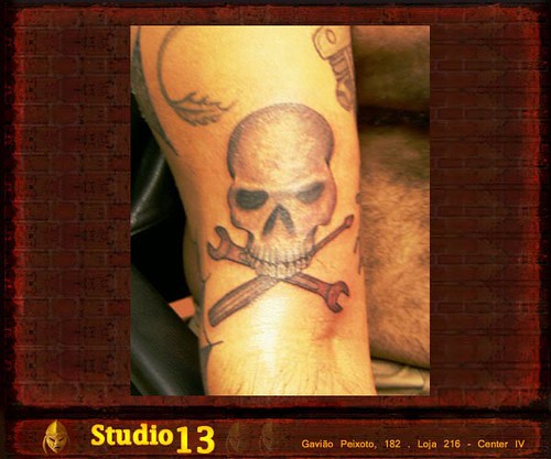 Caveira [2] - Studio 13 Tattoo Niter�i