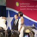 Michelle Obama and Jason Wu with her Inaugural Gown