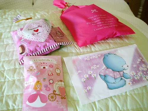 Contents of first love package
