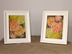 Framed pictures "Roses" 