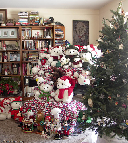 Christmas tree and Santa Bears 1