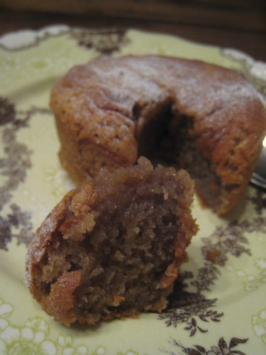 Molten Chestnut Cake