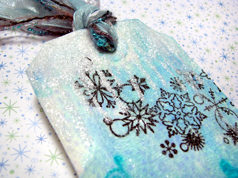 Winter Wishes Tag :: Icicles