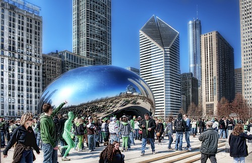 Green Man in Chicago